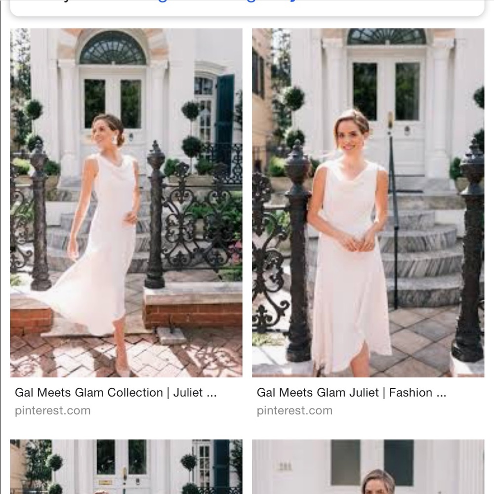 Gal Meets Glam Juliet cowl neck dress